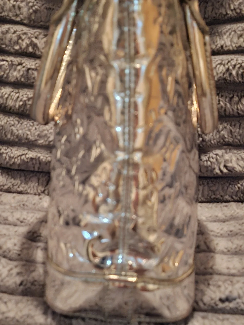 Louis Vuitton Metallic Gold Monogram Vernis Mini Bag